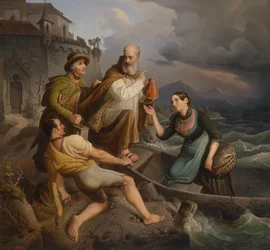 Kør over med storm, der nærmer sig